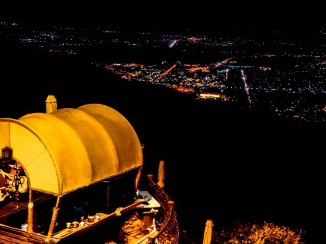 View of Islamabad from Monal Restaurant, Peer Sohawa, Margalla Hills, Islamabad. PHOTO: ASIF NAWAZ